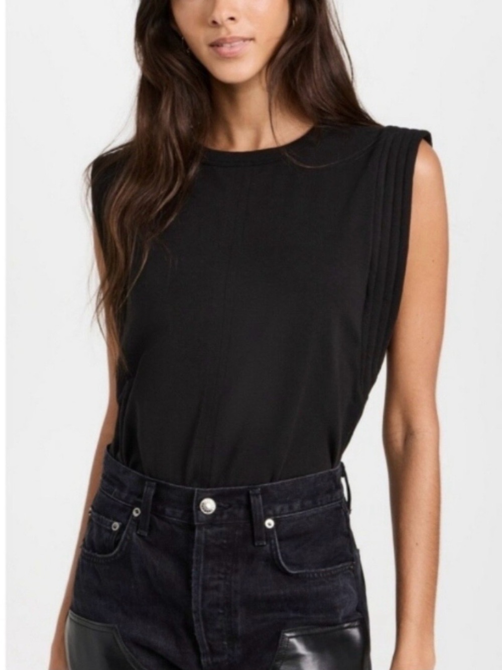 Sold out NYC Black Muscle Tank Top Small